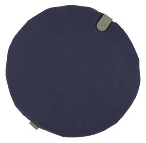 Fermob - Outdoor Cushion Ø 40 cm Night Blue - Dynor och kuddar - Blå