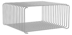 Montana - Panton Wire Half Height hylla, djup 34,8 cm - Krom - Hyllor & Hyllsystem - Verner Panton - Silver - Metall
