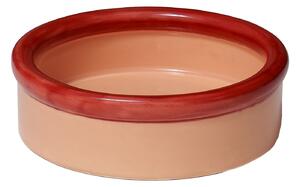 NINE - ROD Bowl ceramic H70 x Ø233 Red/Coral - Serveringsskålar - Julien Renault - Glas
