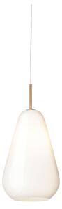 Nuura - Anoli 1 Medium Nordic Gold/Opal White - Pendellampor - Sofie Refer - Vit