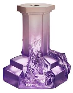 Kosta Boda - Rocky Barouqe Candlestick Syren 175 mm - Ljusstakar - Hanna Hansdotter - Lila