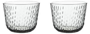 Marimekko - Syksy tumbler 20 cl 2-pack misty gray - Dricksglas - Matti Klenell - Grå