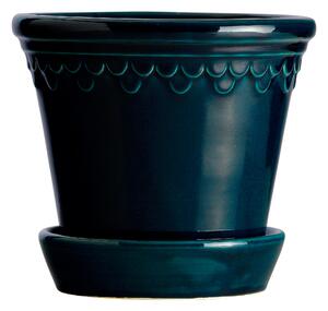 Bergs Potter - Københavner Blue Petroleum 25 cm - Krukor - Steffen Berg - Blå