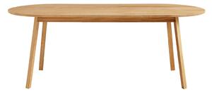 HAY - Triangle Leg Table - Oiled Oak - 200x85 cm - Matbord - Simon Jones Studio - Träfärgad - Trä