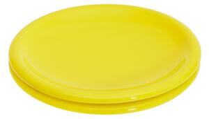 HEM - Bronto Plate (Set of 2) - Yellow - Assietter - supergroup - Grön
