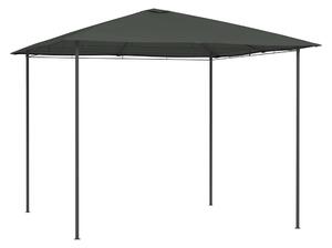 Paviljong 3x3x2,6 m antracit 160 g/m² - Grå