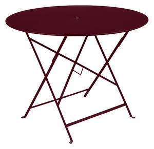 Fermob - Bistro Table Ø 96 cm, Black Cherry - Balkong- och cafébord - Svart - Metall