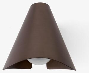 &Tradition - Bonnet Wall Lamp SC103 Bronzed & Black - Vägglampor - Space Copenhagen - Flerfärgad