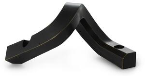 Normann Copenhagen - Crooked Candlestick Two Bronze - Ljusstakar - Uffe Buchard - Brun