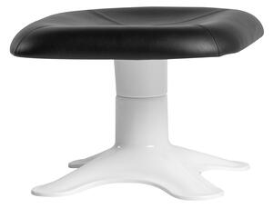 Artek - Karuselli Ottoman, Läder L1, Prestige Anthrazit - Fotpallar - Yrjö Kukkapuro - Grå - Läder/Metall/Syntetiskt