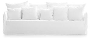 Gervasoni - Ghost 114 - Natural Lino Bianco - Seam 1000 - Soffor - Paola Navone - Vit