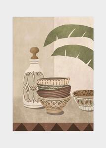 Moroccan bowls poster - 21x30