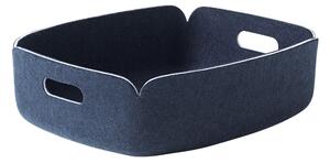 Muuto - Restore Tray, Midnight Blue - Korgar och lådor - Mika Tolvanen - Blå
