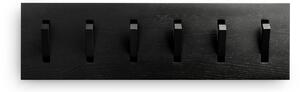 Ethnicraft - Utilitile Wall Hanger - Varnished Oak - Black - Large - Klädhängare - Patrick Turner - Svart