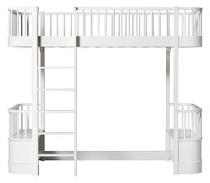 Oliver Furniture - Wood Loftsäng Vit - Spjälsängar och barnsängar - Søren Rørbæk - Vit - Trä