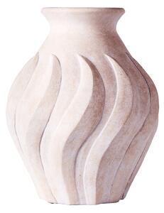 Dusty Deco - Swirl Vase Small, White - Vaser - Edin & Lina Kjellvertz - Vit