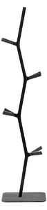 Fredericia Furniture - Nara Coat Stand, Svartlackerad ask med svart fot - Klädhängare - Shin Azumi - Svart