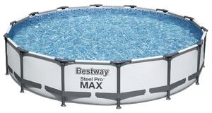 Ovanmarkpool 4,3 m diameter | Bestway Steel Pro MAX