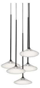 Artemide - Orsa Cluster 5 Pendellampa - Klusterlampor - Foster + Partners - Svart
