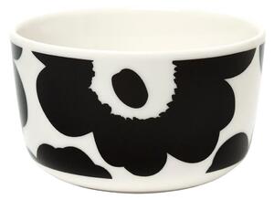 Marimekko - Unikko skål 25 cl white, black - Skålar - Sami Ruotsalainen - Vit