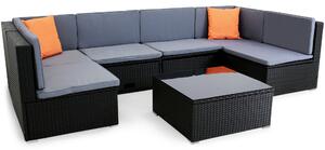 U-format loungeset | Smart inbyggd förvaring | Konstrotting
