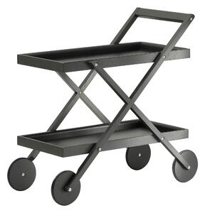 Design House Stockholm - Exit Trolley Black - Serveringsvagnar - Gunilla Allard - Svart - Trä