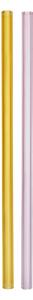 Kosta Boda - Sipsavor Rosa/Gul 200 mm 2-Pack - Övriga bestick