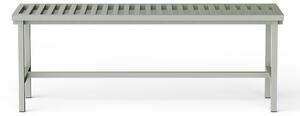NINE - 19 Outdoors - Bench Grey - Trädgårdsbänkar - Butterfield Brothers - Grå - Metall