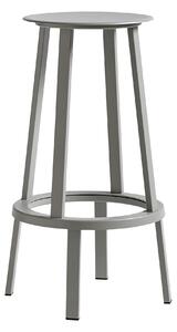 HAY - Revolver Bar Stool High - Sky Grey - Barstolar - Leon Ransmeier