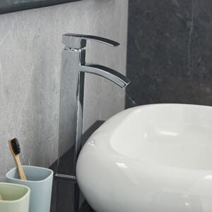 Tvättställsblandare badrum | Rostfritt stål | Modern design