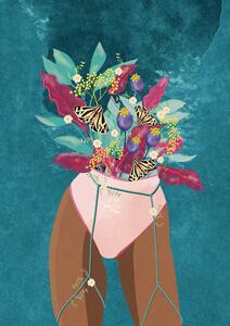 Illustration Feel florish, Raissa Oltmanns