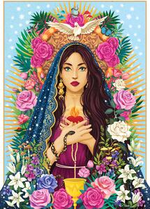 Illustration Mother Mary, Nour Tohme