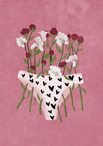 Illustration Blooming slip, Raissa Oltmanns