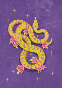 Illustration Snake, Raissa Oltmanns