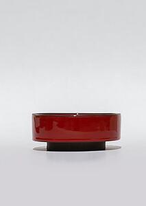 Adama Studio - Bau Bowl - Medium - Skål - Red - H 6 x D 15,5 cm - 600 ml