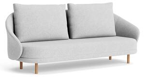NORR11 - New Wave - 2,5 Seater - Soffa för 2 personer - Hallingdal 65 - 116 / Natural Oak - 227 x 92 x 74 cm