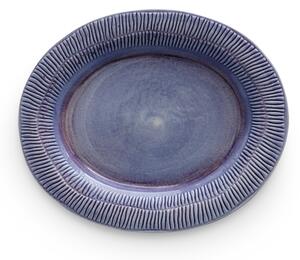Mateus - Stripes Fat 35x30 cm Viol - Mattallrikar - Lila