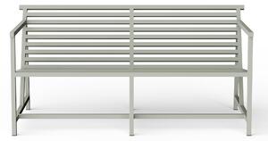 NINE - 19 Outdoors - Lounge Bench Grey - Trädgårdsbänkar - Butterfield Brothers - Grå - Metall