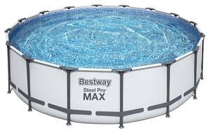 Ovanmarkpool 4,88 m diameter | Bestway Steel Pro MAX