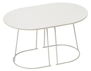 Muuto - Airy Coffee Table - Small, Utförande - Benvit - Soffbord - Cecilie Manz - Beige - Metall/Trä