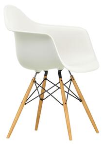 Vitra - Eames RE Plastic Armchair DAW matstol Golden Maple - Matstolar - Charles & Ray Eames - Rosa - Metall/Trä/Plast