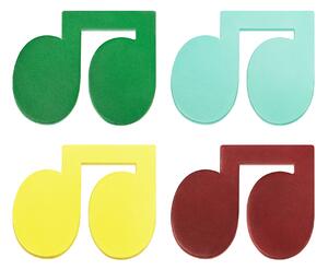 HEM - Disco Coasters (Set of 4) Multi - Glasunderlägg - Luc Fuller