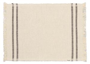 Ferm Living - Savor Placemat Off-White/Chocolate - Bordstabletter