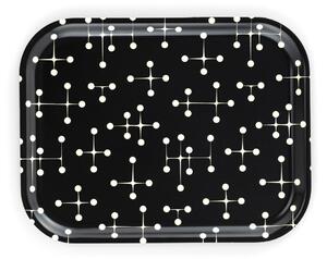 Vitra - Classic bricka Dot Pattern Medium Reverse Dark - Serveringsbrickor - Charles & Ray Eames - Trä