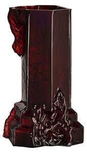 Kosta Boda - Rocky Baroque Vas Oxblood 350 mm - Vaser - Hanna Hansdotter - Röd