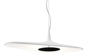 Luceplan - Soleil Noir White - Pendellampor - Studio Odile Decq - Vit