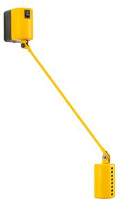 Lumina - Daphine Parete 35 LED vägglampa Matt Yellow - Sänglampor - Tommaso Cimini - Gul