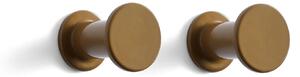 HAY - Bolt Hook Set Of 2 - Light Brown - Krokar - Brun