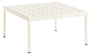HAY - Balcony Low Table 75x76 cm / Chalk Beige - Soffbord utomhus - Ronan & Erwan Bouroullec - Beige - Metall