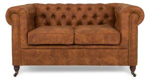 CHESTERFIELD LUX 2-sits Soffa Cognac -